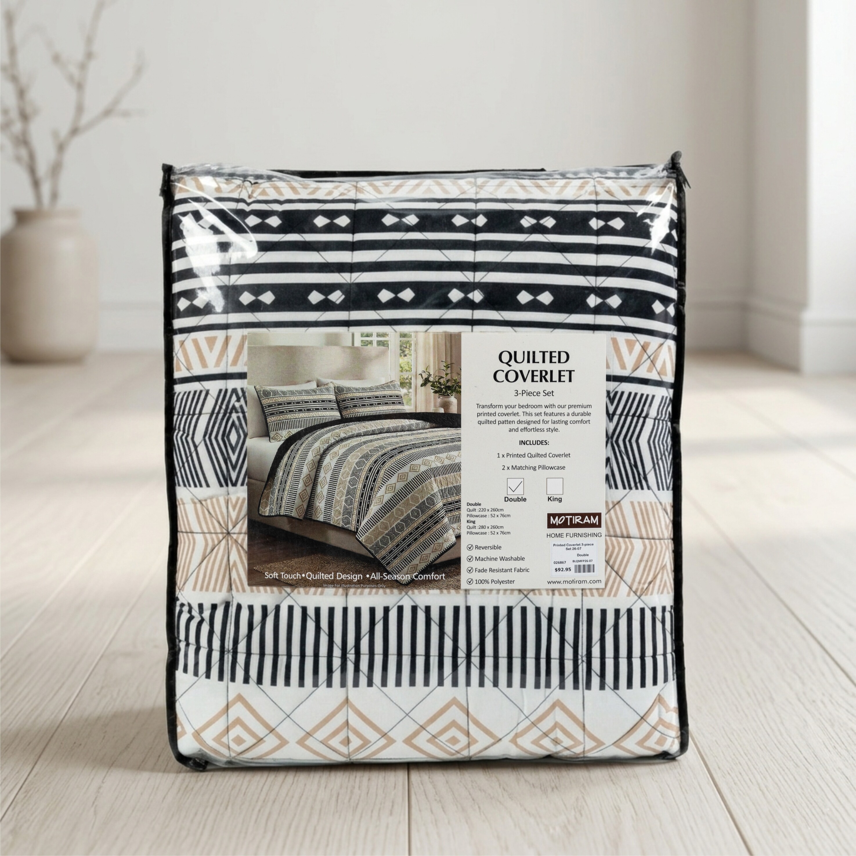 Printed Coverlet