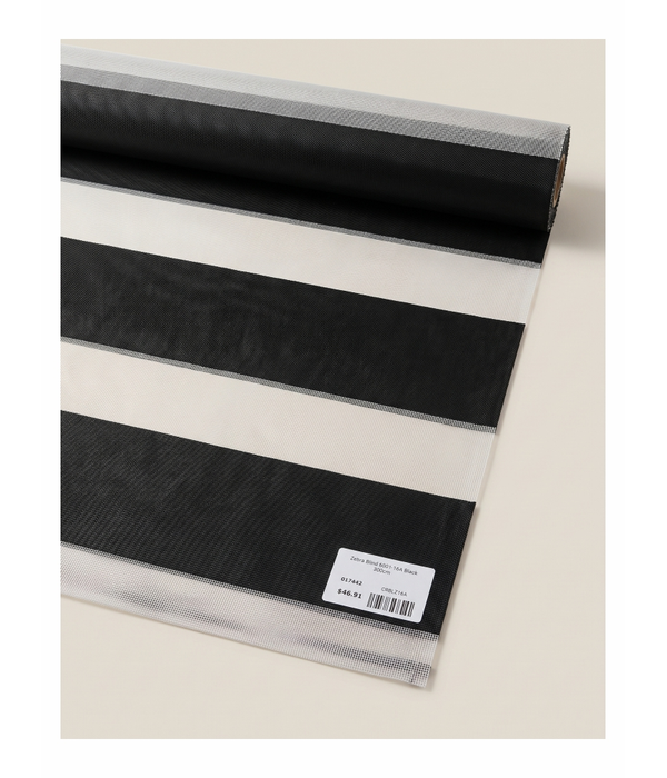Zebra Blind 6001-16A Black 300cm 
