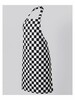 Bib Apron With Pocket 2.5cm Checks 