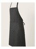 Bib Apron Stripe With Pocket 