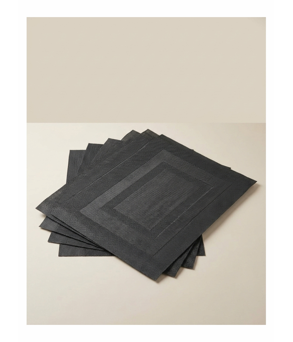 Table Place Mat - 6 pcs Set - Borders
