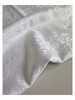 Jacquard Spun Polyester White