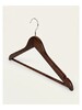 Wooden Hanger Without Clip Dk Brown