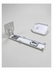 Alum Mono S-5000 Wall Bracket Double w-cap