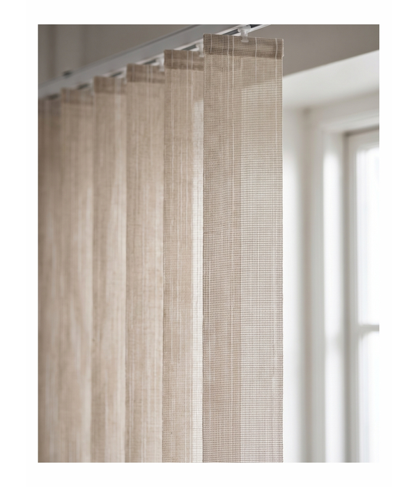 Translucent Lt Brown Vertical Blind 