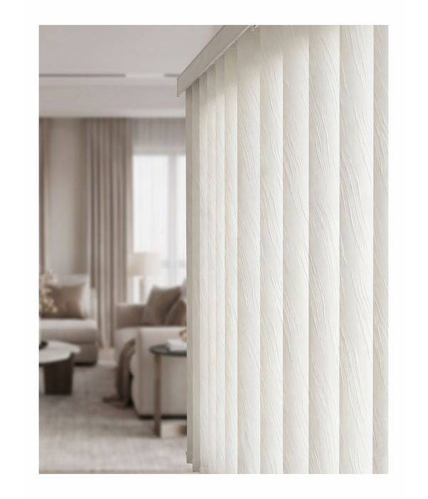  Translucent Off White Vertical Blind