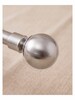 Extendable Curtain Rod 1.6-3mt Set with Round Finials