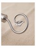 Extendable Curtain Rod 1.6-3mt Set with Leaf Finial