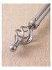 Extendable Curtain Rod 1.6-3mt Set with Spiral Finials