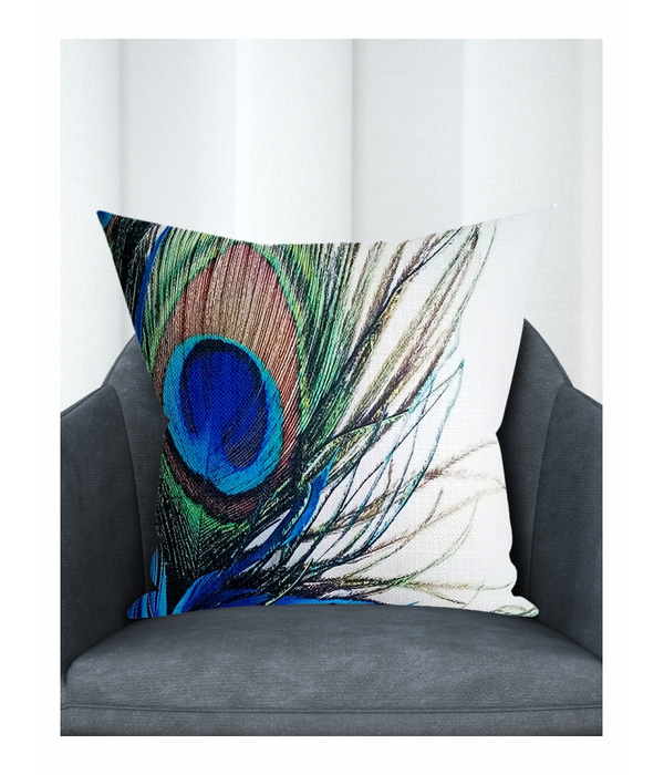 Cushion Cover 45*45cm Peacock D#3