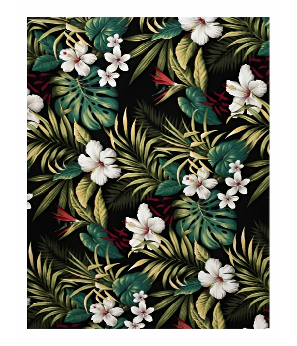 Bark Cloth Kahala HAU012 Black