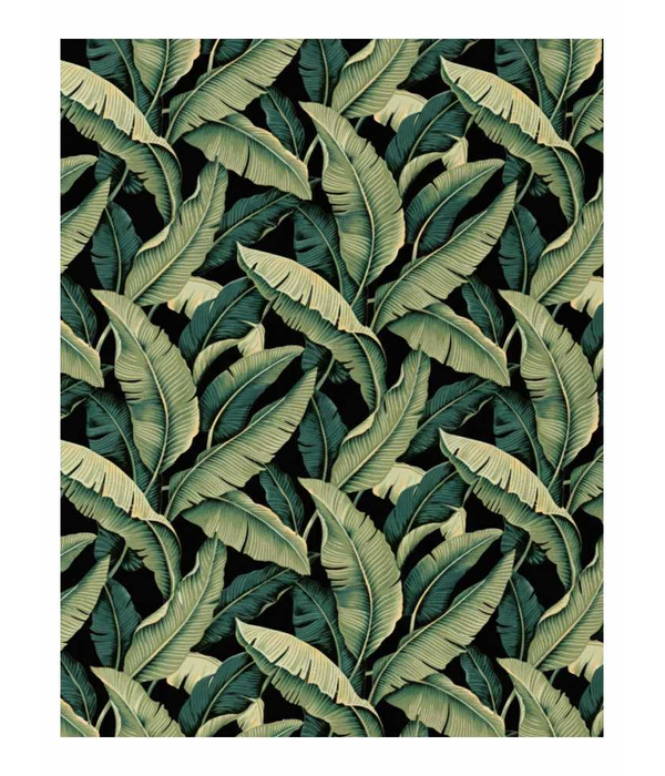 Bark Cloth Kahala HAU014 Black