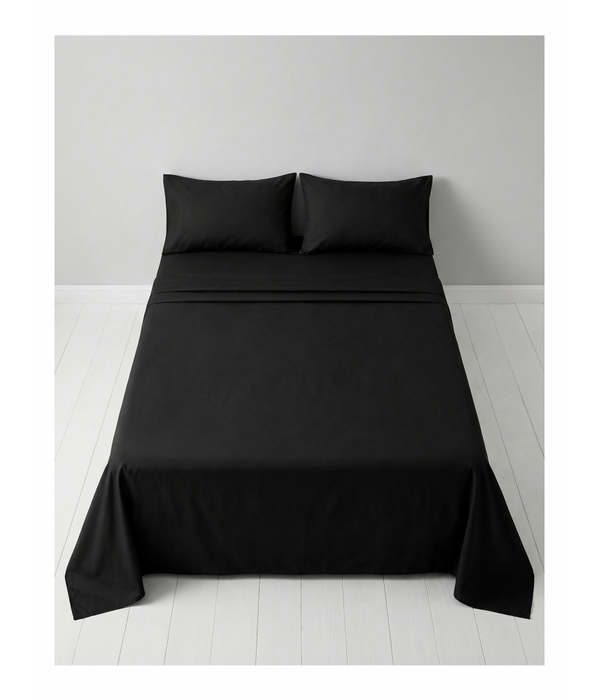 Flat-Fitted Set Cotton Dyed 250TC