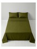 Flat-Fitted Set Cotton Dyed 250TC