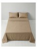 Flat-Fitted Set Cotton Dyed 250TC