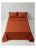 Flat-Fitted Set Cotton Dyed 250TC