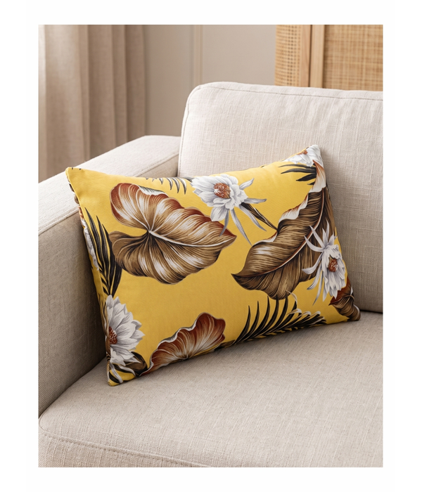 Lumbar Cover 35*55cm EH2N49 Yellow