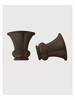 Aluminium Round Track End Finial Egyption 