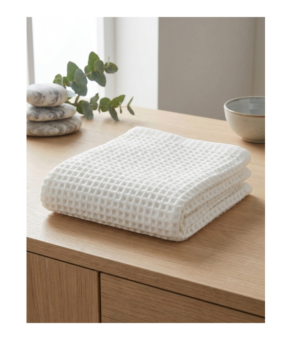 Waffle White Cold Towel 