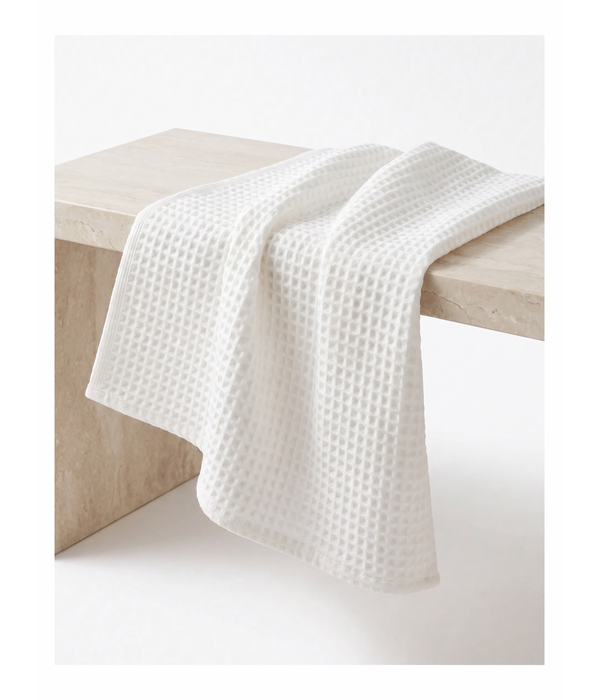 Waffle White Cold Towel 