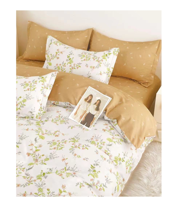 Duvet Bed Set Cotton Printed 24102
