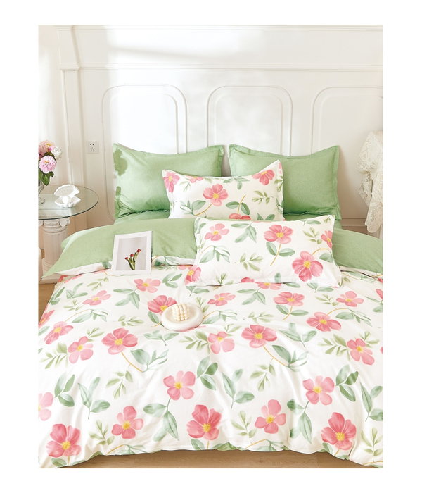 Duvet Bed Set Cotton Printed 24105