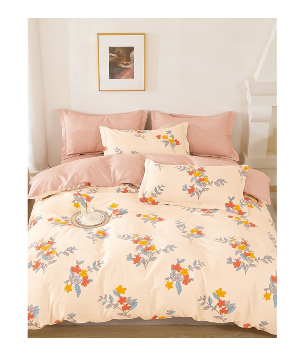 Duvet Bed Set Cotton Printed 24114