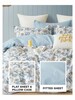 Cotton Printed Flat Fitted Set 24103