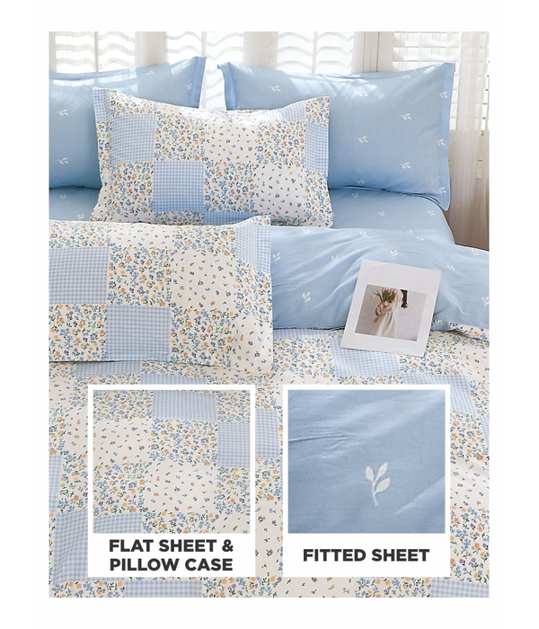 Flat Fitted Set Cotton Printed 24109