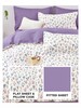 Flat Fitted Set Cotton Printed 24112