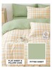 Flat Fitted Set Cotton Printed 24113