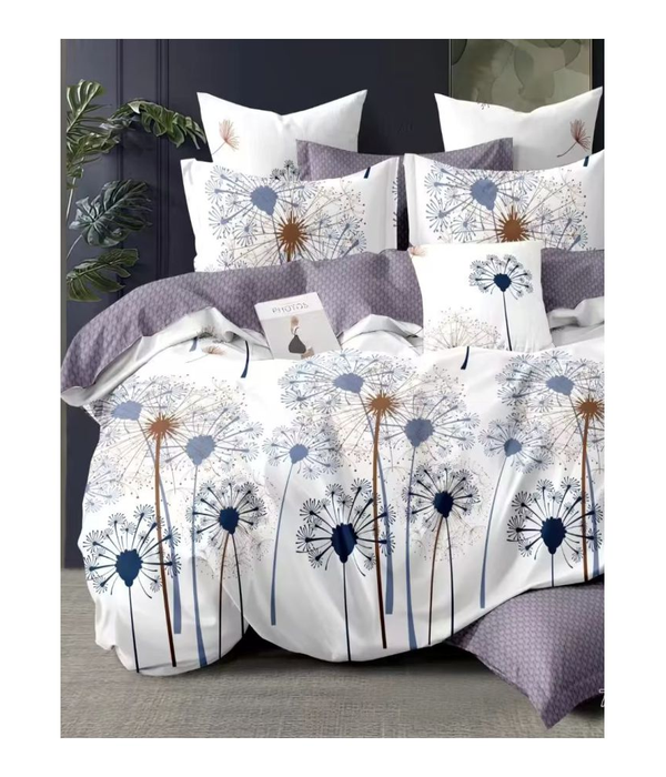 Microfiber Printed Duvet Bed Set 2402