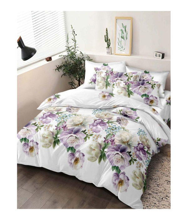 Microfiber Printed Duvet Bed Set 2403