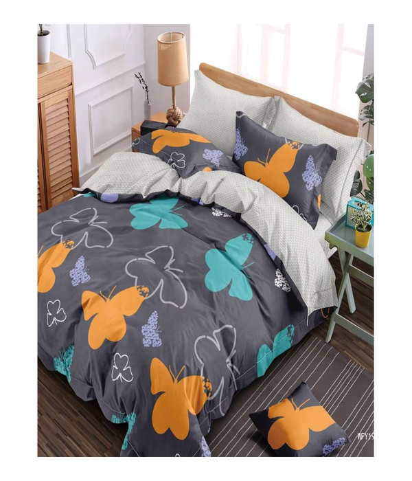 Microfiber Printed Duvet Bed Set 2405