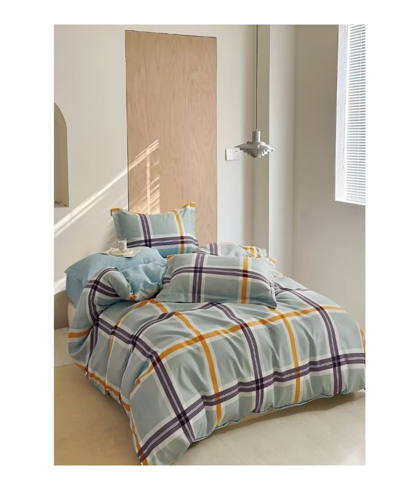 Microfiber Printed Duvet Bed Set 2415