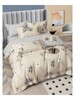 Microfiber Printed Duvet Bed Set 2416