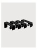 Alum  Round Track Brackets Single