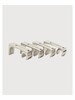 Alum  Round Track Brackets Single