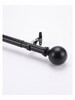 Extendable Curtain Rod 19mm Ball