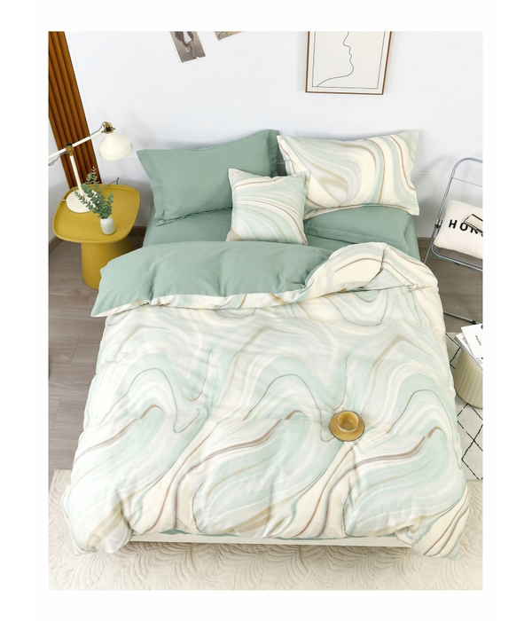 Duvet Bed Set Cotton Printed 2505