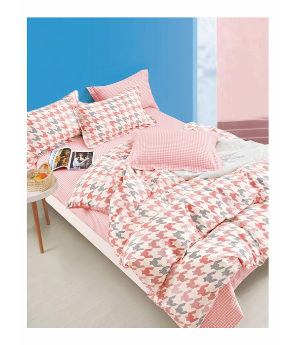 Duvet Bed Set Cotton Printed 2506