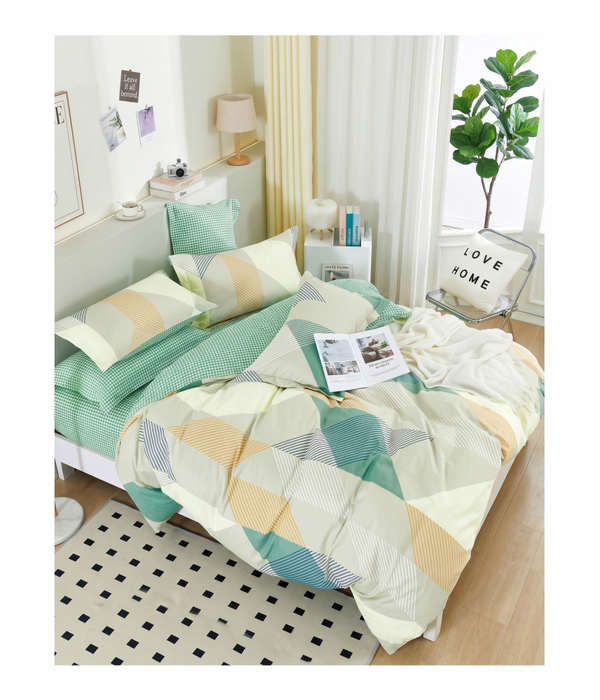 Duvet Bed Set Cotton Printed 2508