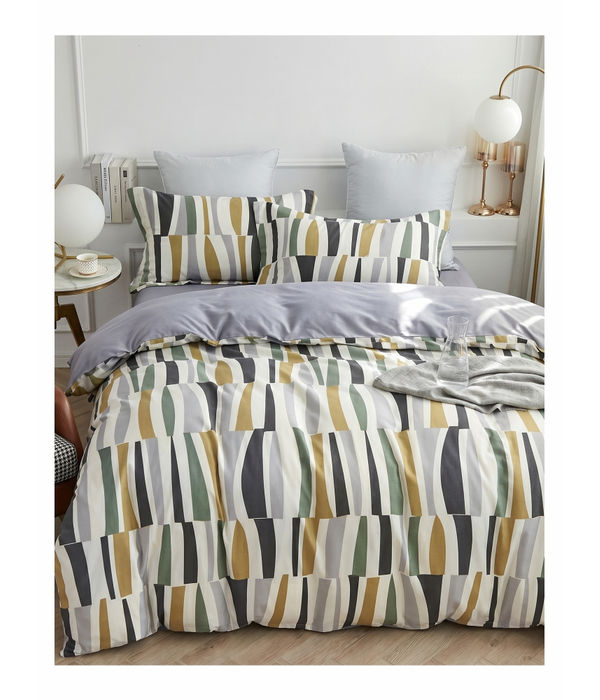 Duvet Bed Set Cotton Printed 2509