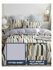 Flat Fitted Set Cotton Printed 2509