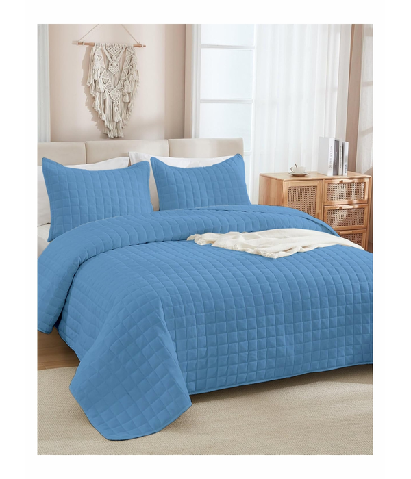 Cavala Quilt Set Plain 3 piece