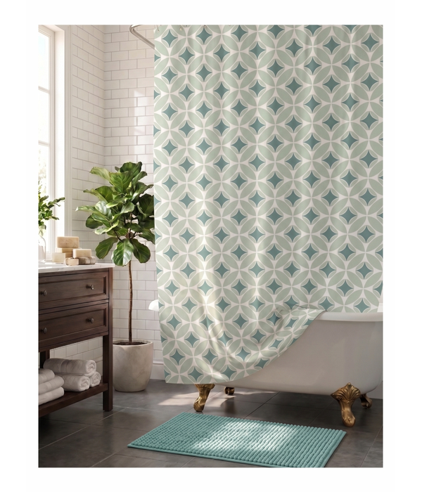 SiliMai Shower Curtain Set 02