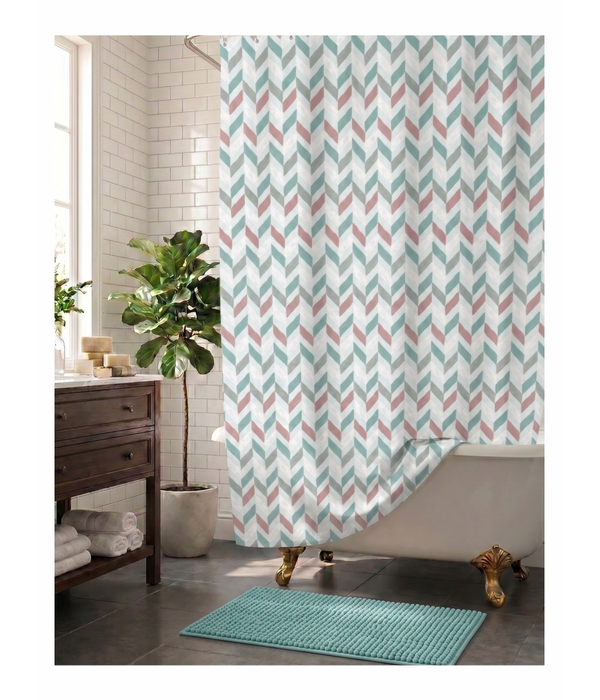 SiliWai Shower Curtain Set 05