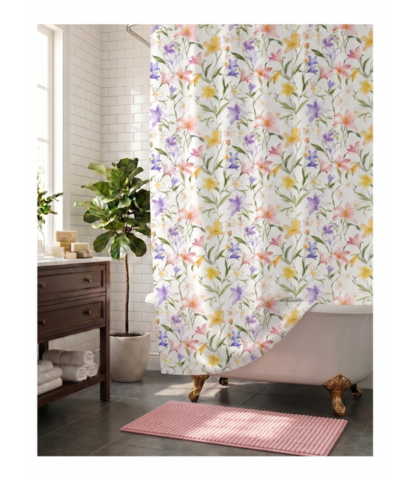 SiliTotoka Shower Curtain Set
