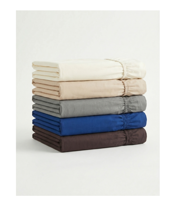 Fitted Sheet Dyed 50-50 Poly Cotton 225TC 