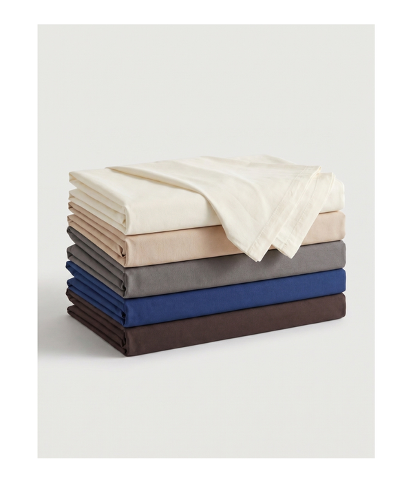 Flat Sheet Dyed 50-50 Poly Cotton 225TC 